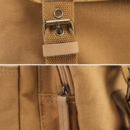 Caden Adventurer canvas bag with cotton lining