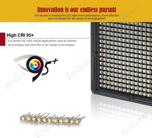 Kit LED Aputure Amaran haute qualité 2x spot HR672W + 1x spot HR672S + trépied CRI95 + télécommande