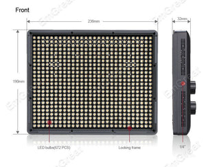 Kit LED Aputure Amaran haute qualité 2x spot HR672W + 1x spot HR672S + trépied CRI95 + télécommande