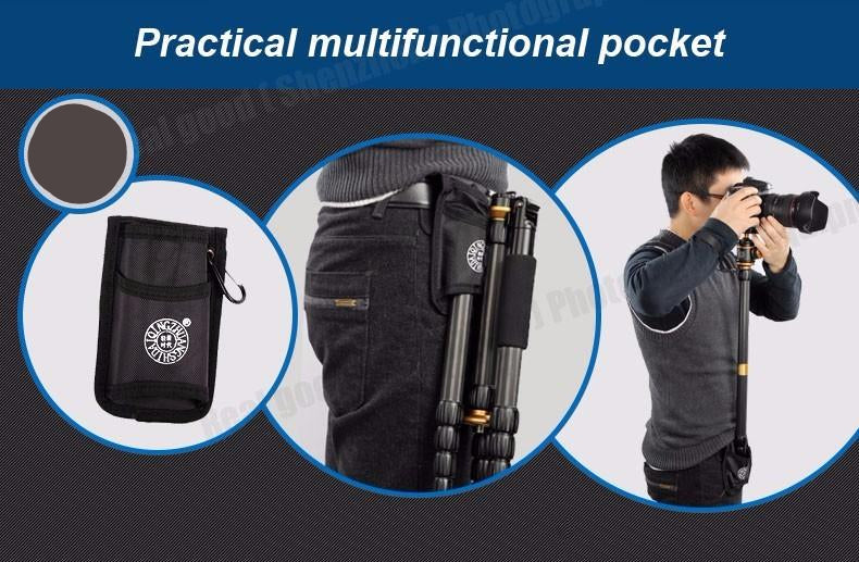 Trépied Monopod Beike QZSD Q999S 148cm 15 Kg min 38cm pour macro et shooting standard