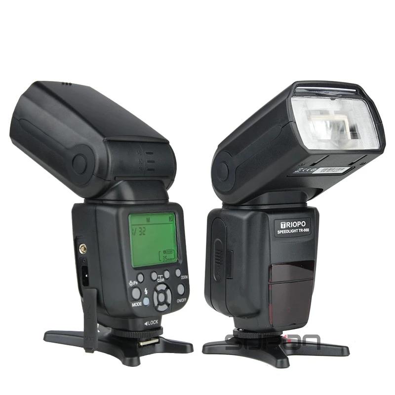 Flash Professionnel Speedlite TRIOPO TR-988 TTL pour canon et Nikon