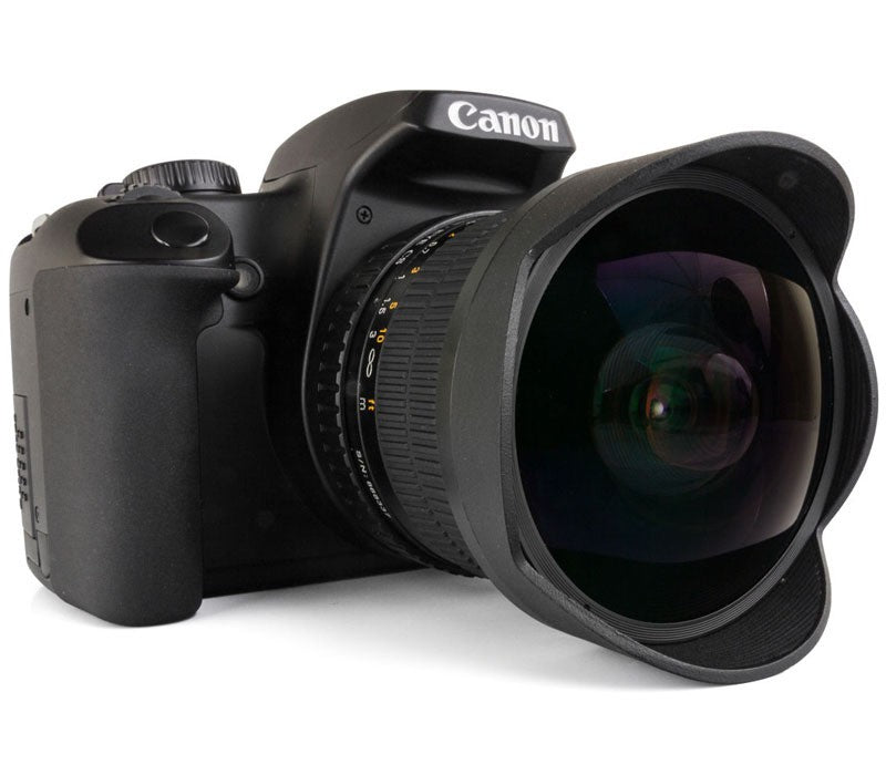 Fisheye 8mm F/3.5 pour Canon 1200D 760D 750D 700D 750D 600D 70D 60D 77D 80D