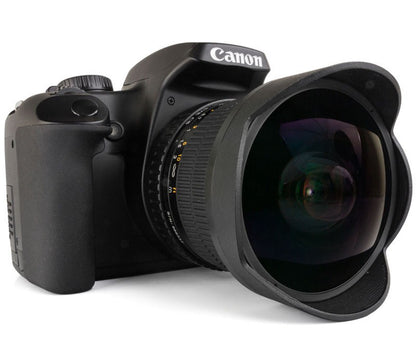 Fisheye 8mm F/3.5 pour Canon 1200D 760D 750D 700D 750D 600D 70D 60D 77D 80D
