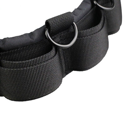 Sangle ceinture JJC avec anneau pour accrocher 5 objectifs et reflex en même temps