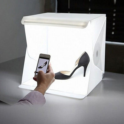 Studio Box équipé de LED pour prendre des photo d'objet
