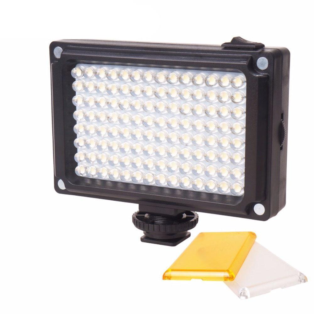 Panneau Ulanzi 112 LED rechargable avec filtre jaune et blanc