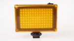 Panneau Ulanzi 112 LED rechargable avec filtre jaune et blanc