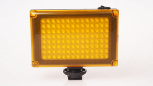 Panneau Ulanzi 112 LED rechargable avec filtre jaune et blanc