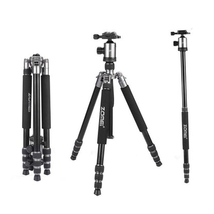 Trépied Monopod Zomei Z818 en aluminium de magnésium haute qualité 168cm