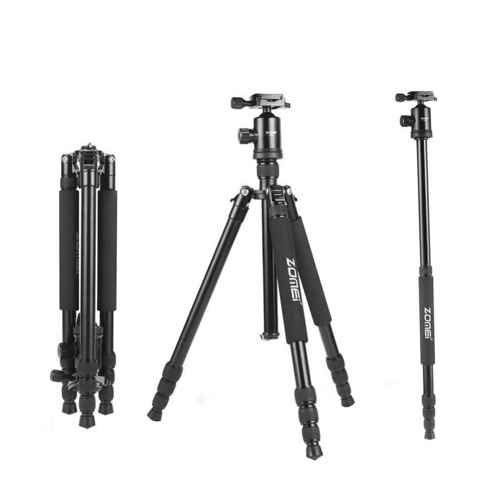 Trépied Monopod Zomei Z818 en aluminium de magnésium haute qualité 168cm