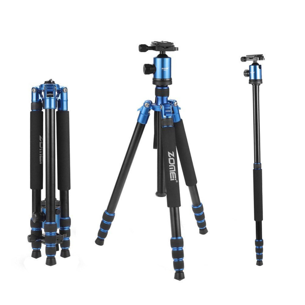 Trépied Monopod Zomei Z818 en aluminium de magnésium haute qualité 168cm