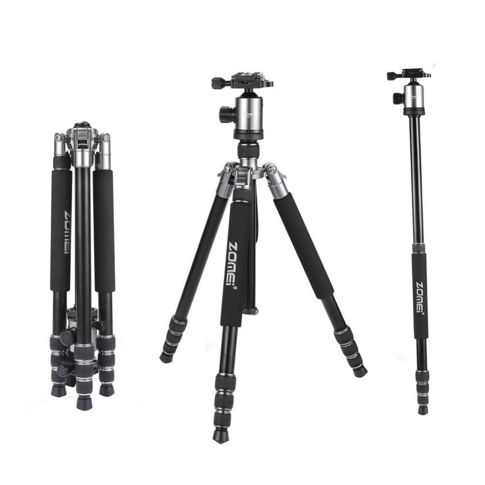 Trépied Monopod Zomei Z818 en aluminium de magnésium haute qualité 168cm