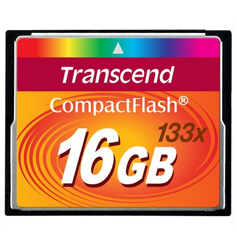 Carte mémoire CF Transcend 32GB 16GB 8GB  133x