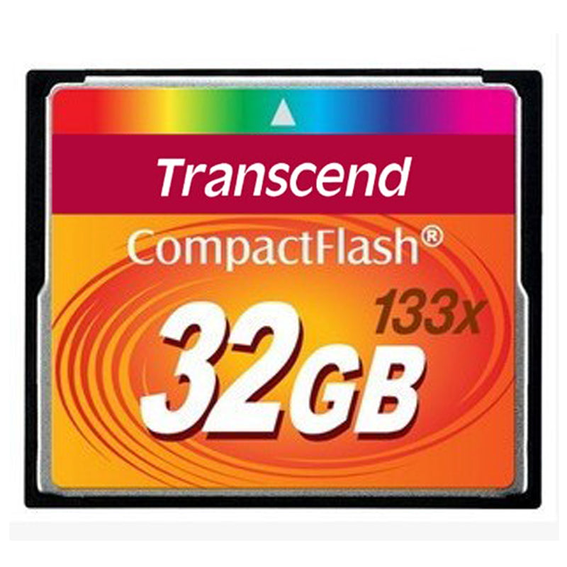 Carte mémoire CF Transcend 32GB 16GB 8GB  133x