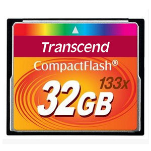 Carte mémoire CF Transcend 32GB 16GB 8GB  133x