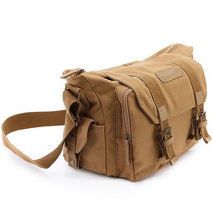Caden Adventurer canvas bag with cotton lining