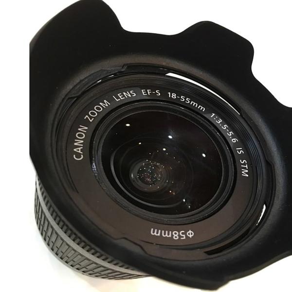 Pare soleil EW-60C II pour Canon EF-S 18-55mm F3.5-5.6 IS USM
