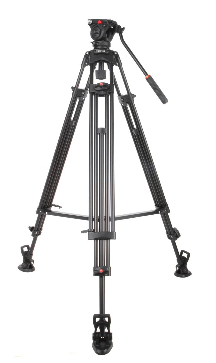 Trépied Viltrox VX-18M 1.8M 8Kg + Tête panoramique fluide + Sac de transport