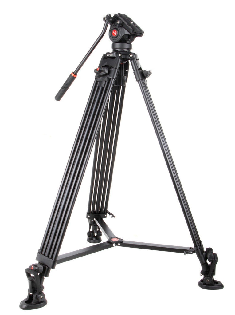 Trépied Viltrox VX-18M 1.8M 8Kg + Tête panoramique fluide + Sac de transport