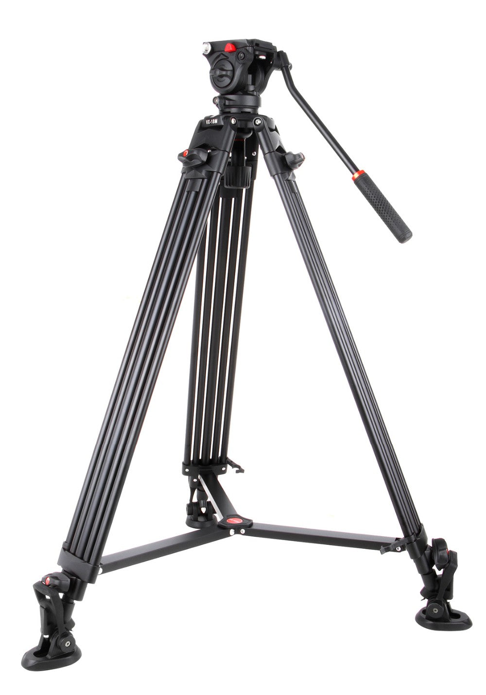 Trépied Viltrox VX-18M 1.8M 8Kg + Tête panoramique fluide + Sac de transport