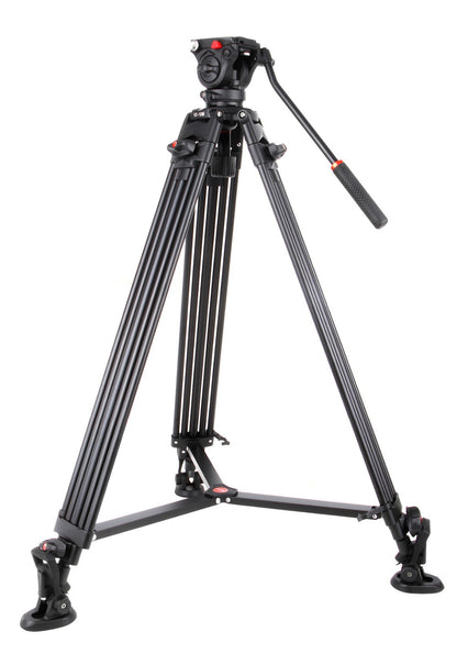 Trépied Viltrox VX-18M 1.8M 8Kg + Tête panoramique fluide + Sac de transport