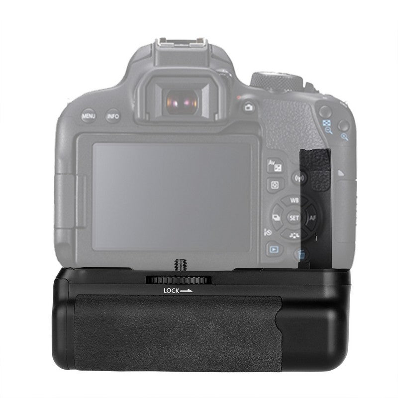 Grip générique haut de gamme TRAVOR BG-1X pour Canon EOS 800D/Rebel T7i/77D/Kiss X9i