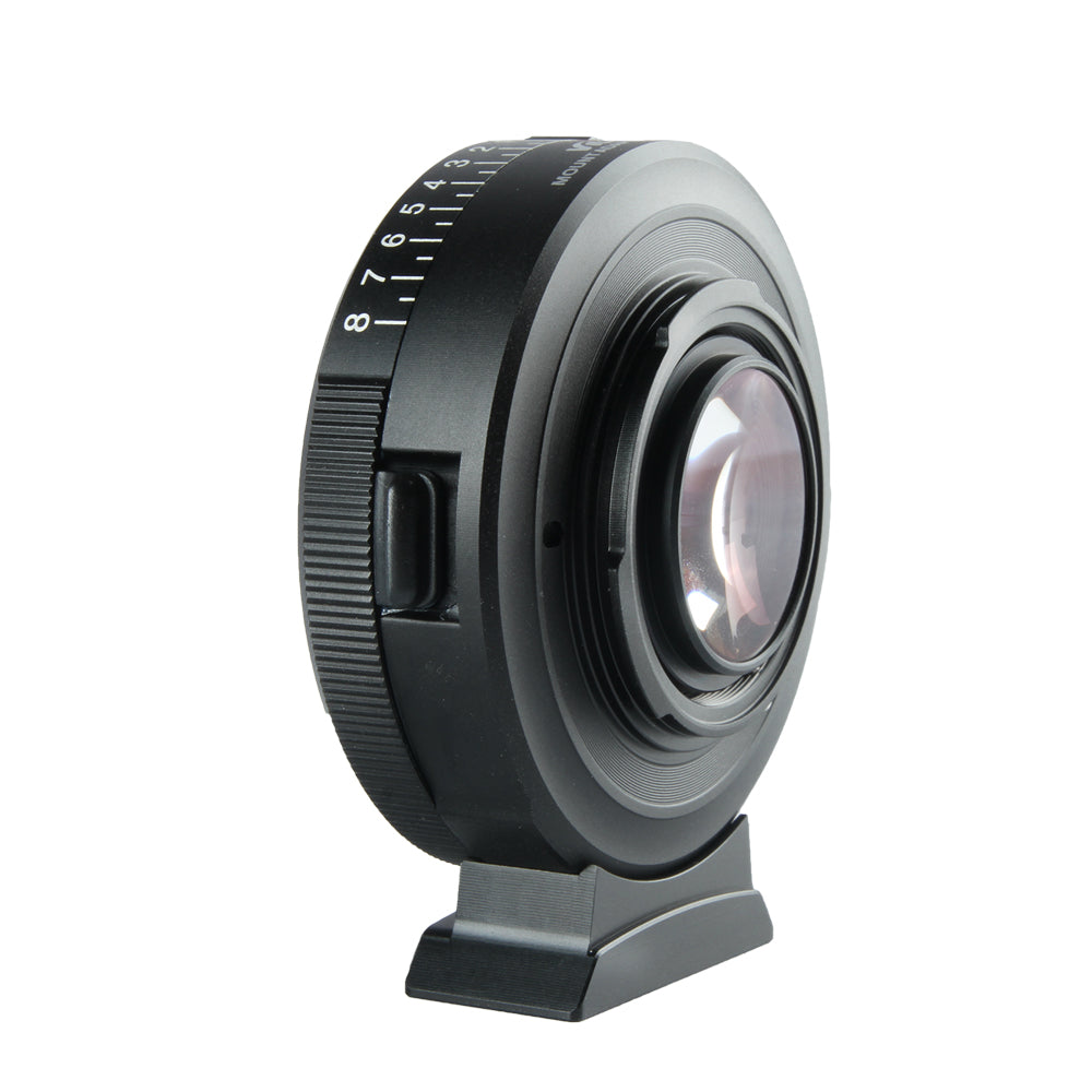 Bague d'adaptation Viltrox NF-M43X Focal Reducer Speed Booster pour Nikon vers M4/3 camera GH4 GH5 GH85 GF7 GX7