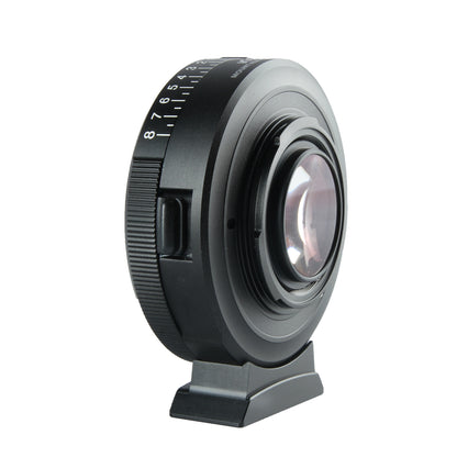 Bague d'adaptation Viltrox NF-M43X Focal Reducer Speed Booster pour Nikon vers M4/3 camera GH4 GH5 GH85 GF7 GX7