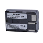 Batterie Batmax haute qualitéBP-511A pour Canon G6 300D 50D 5D...