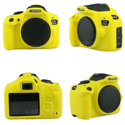 Housse silicone de protection anti-choc pour Canon 1300D 70D 80D 6D 5D3 5D4 5DSR