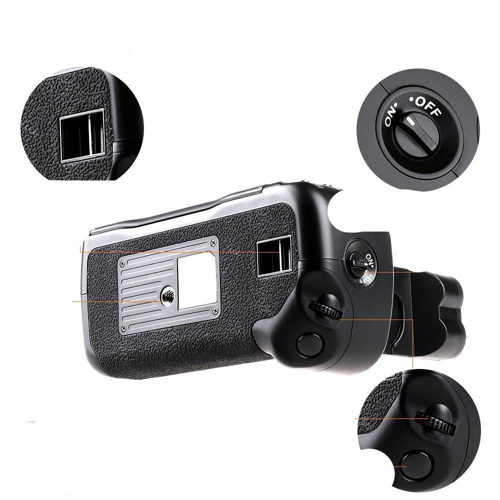 Grip générique professionnel haut de gamme TRAVOR BG-E2N pour Canon 20D 30D 40D 50D