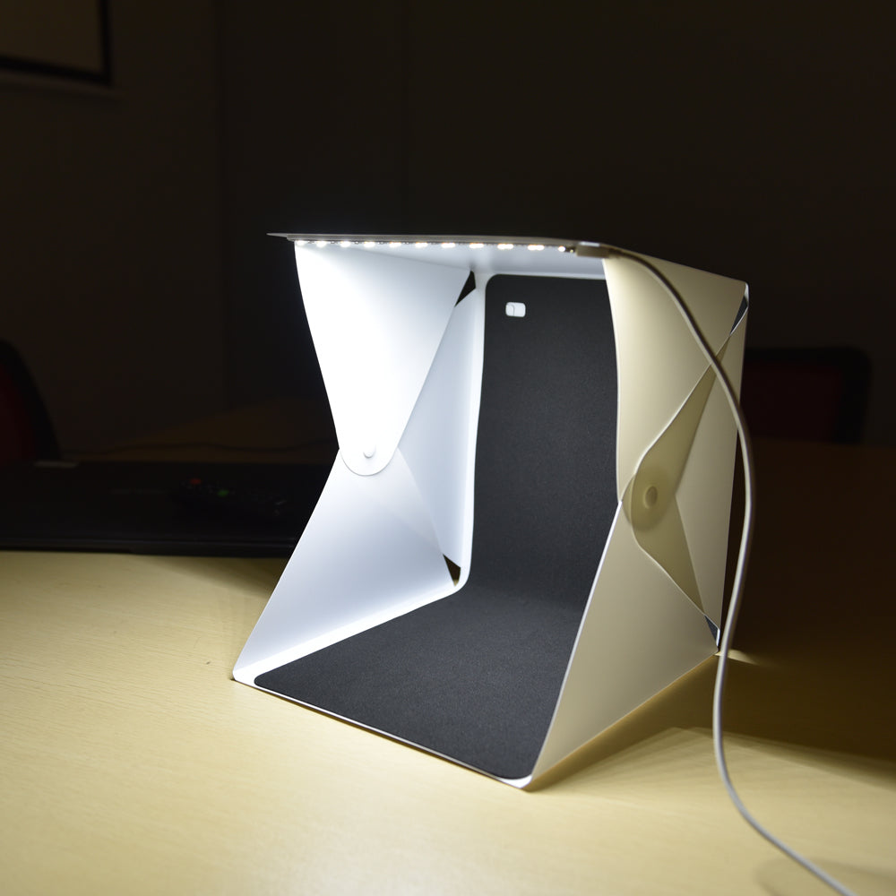 Studio Box équipé de LED pour prendre des photo d'objet