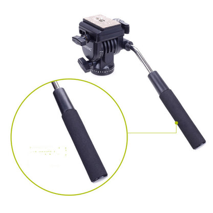 Monopod Yunteng VCT-288 1M48 3Kg + tète fluide + Support pour support reflex