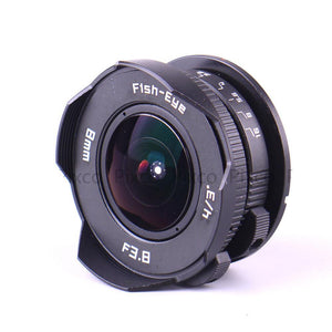 Fisheye 8mm F/3.8 pour Panasonic Lumix