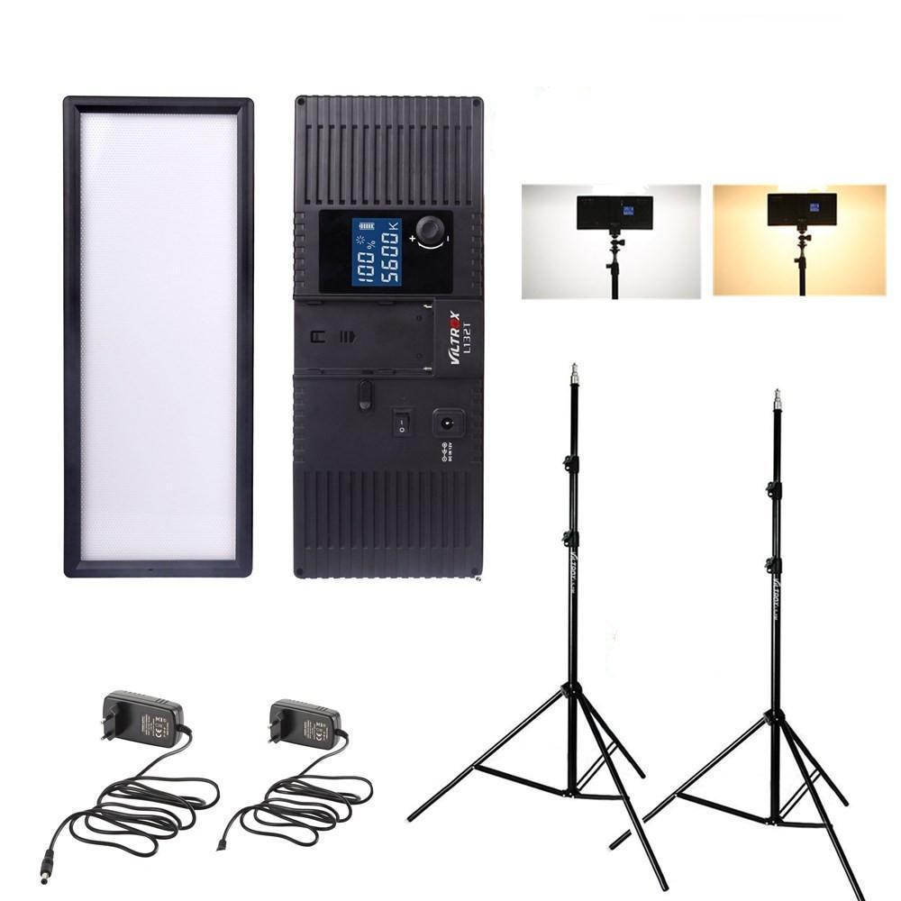 Viltrox L132T Dual 132 LED Panel with Tripod