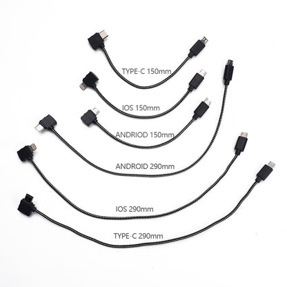 Câble de connexion pour drone DJI Spark (IOS, android, micro usb)