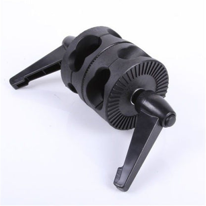 Double pince à tête pivotante Supon pour fixer tout support d'éclairage à un trépied d'éclairage...