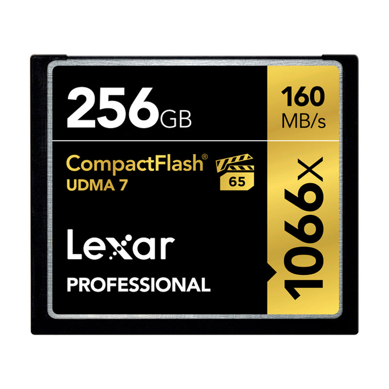 Carte mémoire CF Lexar professional 1066x 128gb...