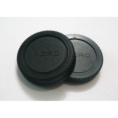 Bouchon avant arrière pour reflex et objectif Micro M4/3 m43 Olympus Panasonic GF1/GF2/GF3