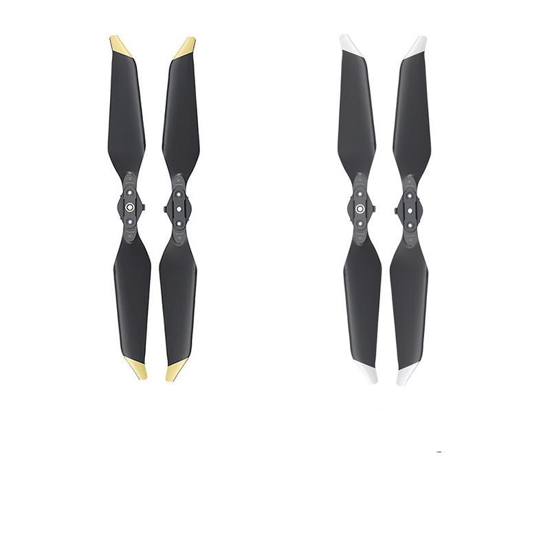 4 Paires d'hélices pour drone Dji Mavic Pro platine