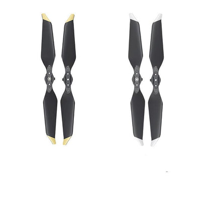 4 Paires d'hélices pour drone Dji Mavic Pro platine