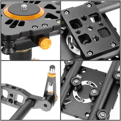 Barre de slide Neewer en carbone pour Canon Nikon Sony...