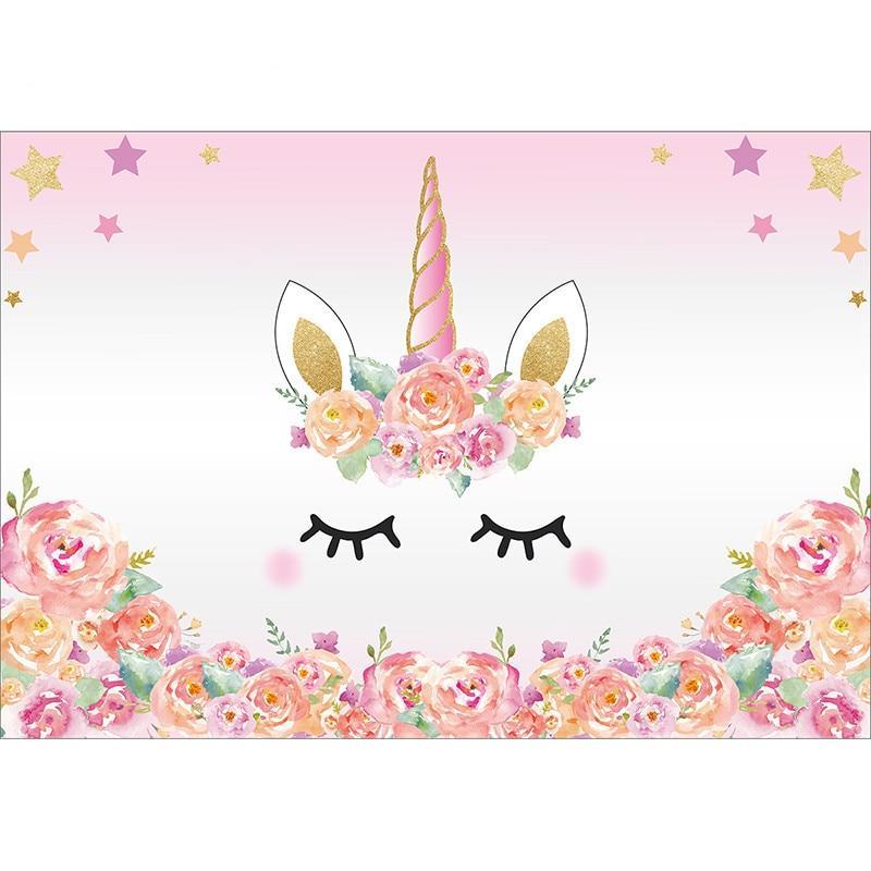 Décor fond de studio professionnel LICORNE en tissu