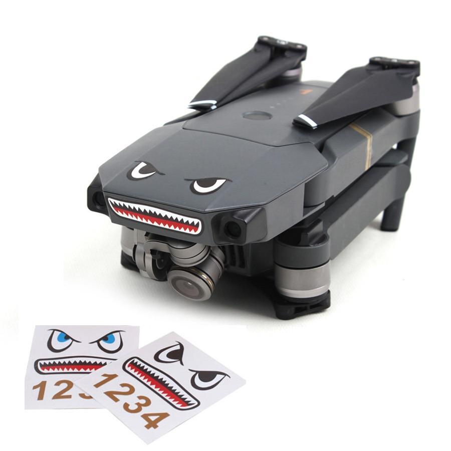 2* autocollants pour customiser votre Drone DJI MAVIC PRO/Spark