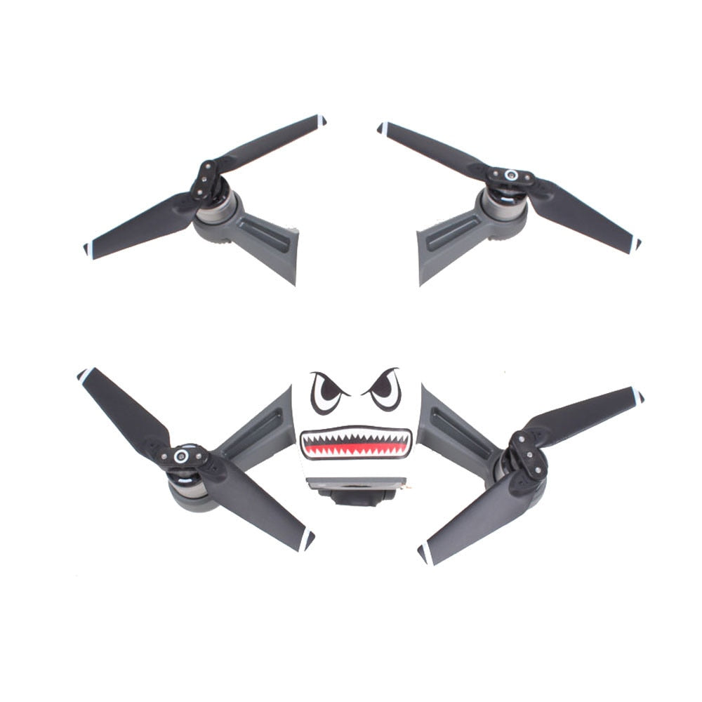 2* autocollants pour customiser votre Drone DJI MAVIC PRO/Spark