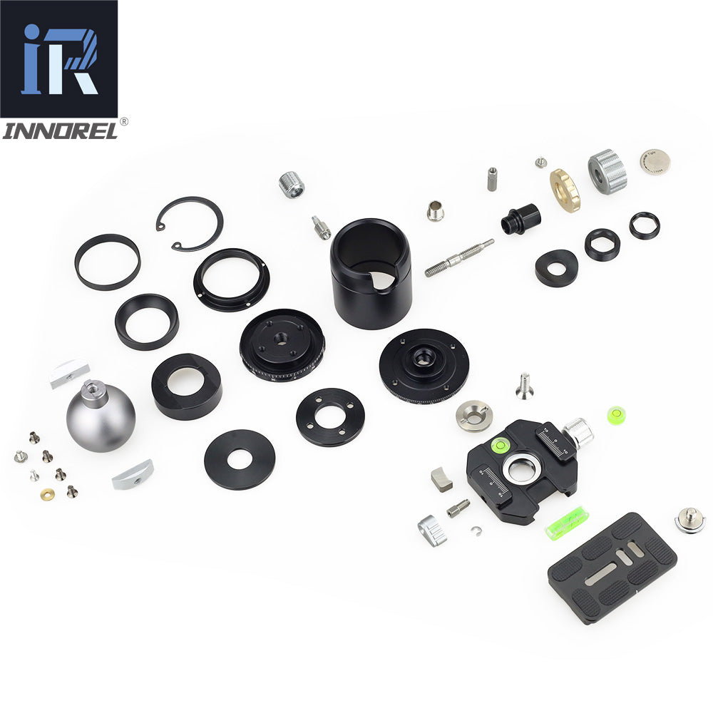 Tête rotative 720° pour trépied standard INNOREL U44 20Kg
