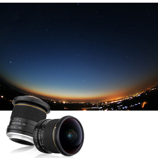 Fisheye 8mm F/3.5 pour Canon 1200D 760D 750D 700D 750D 600D 70D 60D 77D 80D
