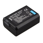 Batterie générique NP-FW50 pour sony Alpha 7 7R 7S2 7R2 a6000 NEX-5N...