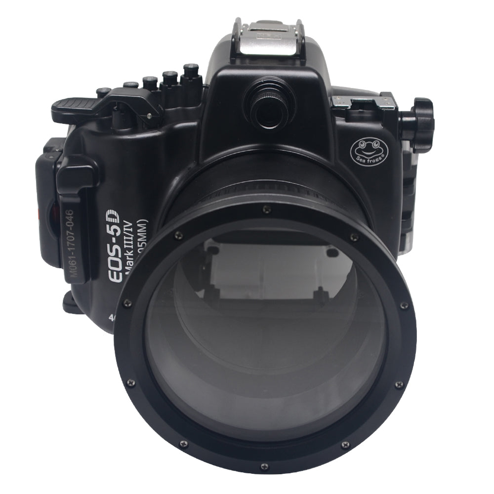Caisson de plongé étanche Sea Frogs 40m pour Canon EOS 5D Mark III et IV + 24 105 mm