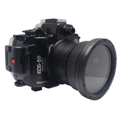Caisson de plongé étanche Sea Frogs 40m pour Canon EOS 5D Mark III et IV + 24 105 mm